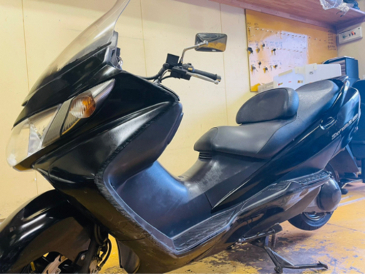 SUZUKI　CJ43A　スカイウェイブ　ビックスクーター