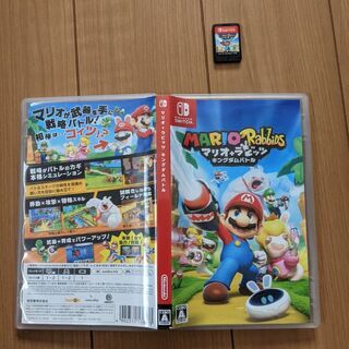 スイッチソフト　マリオ＋ラビット　キングダムバトル　美品