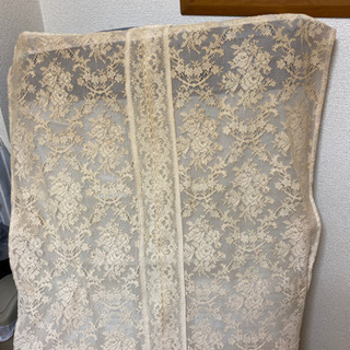 【美品】カフェーレースカーテン
