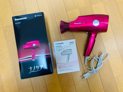 【受付完了】超美品パナソニック ナノケア ヘアドライヤー