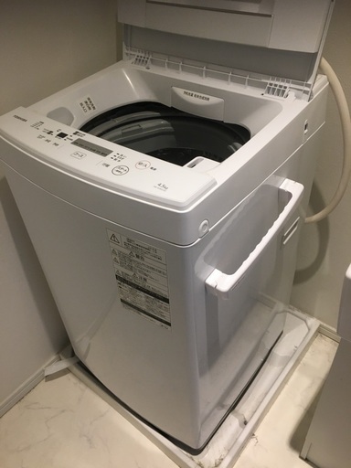 東芝製全自動洗濯機4.5kg2018年製5千円