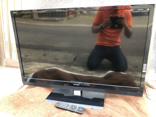 TOSHIBA REGZA 37A2 2011年製 液晶カラーテレビ 東芝 37型 リモコン付 動作
