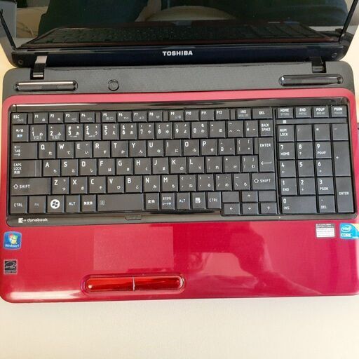 訳あり TOSHIBA dynabook SSD搭載 15インチ Wi-Fi マルチ レッド Windows11