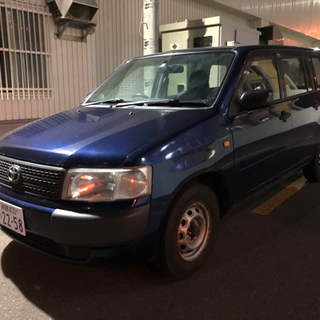 激安コミコミ★人気の紺色 4WD★★★NCP55 プロボックス★車検R4年5月まで 4ナンバー貨物 1年車検★サクシードの画像