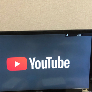 シャープ　アクオス　32型　ジャンク　モニターとして