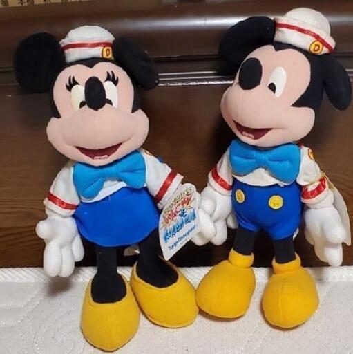 【非売品】ミッキー＆ミニーペアぬいぐるみ　ドナルドワッキーキングダム