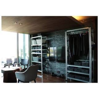 専用  METALSISTEM スチールラック 142.7×184.0×32.0 メタルシステムの画像