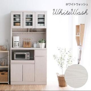 【使用期間半年☆美品】食器棚の画像