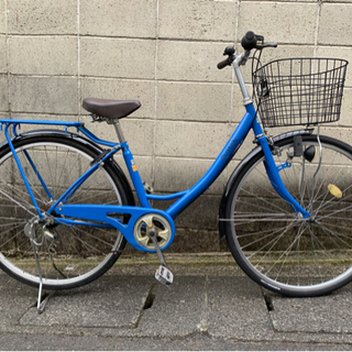 【整備済自転車】27インチ 6段変速　美品❗️タイヤの減りも少な...