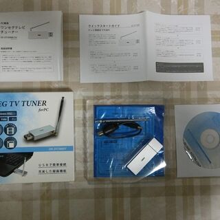[未使用品] パソコンでテレビを見る事ができる！ ワンセグTVチ...
