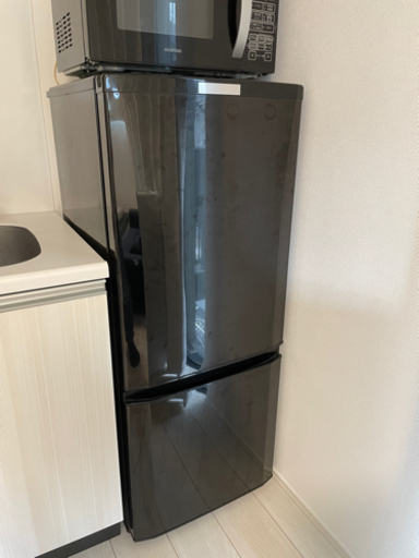 【三菱冷蔵庫 146L】一人暮らしには十分なサイズです！