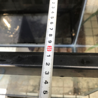 アメリカ製120㎝水槽 薄型で高さある特殊サイズの画像