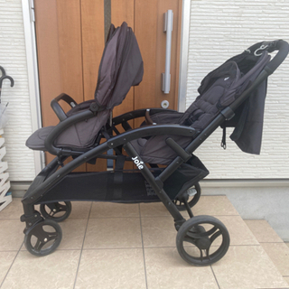 【75%OFF】（年子お勧め）Joie 縦型２人乗りベビーカー