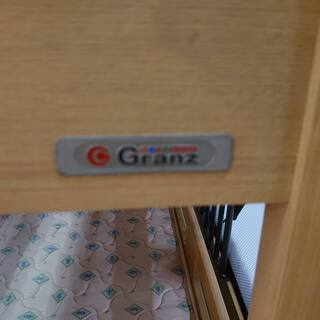 【愛品倶楽部柏店】Granz グランツ　木製2段ベッド　フランスベッド　マットレス付【問合せ番号153-017634 002】の画像