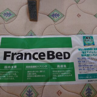 【愛品倶楽部柏店】Granz グランツ　木製2段ベッド　フランスベッド　マットレス付【問合せ番号153-017634 002】の画像