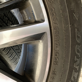 エクストレイル 純正ホイールタイヤの画像