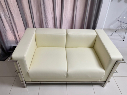 2人掛けソファ 単品 ル・コルビジェ LC2 リプロダクト