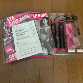 説明書・箱あり　縄跳び　エクササイズ　AYA JUMP ROPE