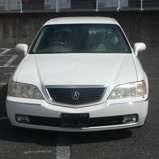 平成14年 ホンダ レジェンド 3.5 エクスクルーシブ キーレス 純正AW パワーシート シートヒーター 社外車高調 15584の画像