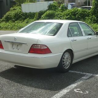 平成14年 ホンダ レジェンド 3.5 エクスクルーシブ キーレス 純正AW パワーシート シートヒーター 社外車高調 15584の画像