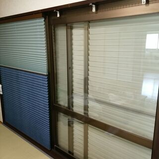 カーテン（プリーツスクリーン)あげますの画像