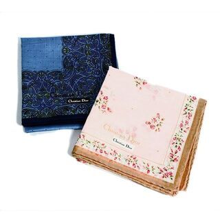 Dior ハンカチ 2枚セット ディオール