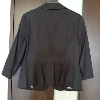 ru黒ジャケット 7分袖　クリーニング済　の画像