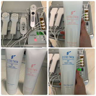 美顔器　ESTHE TWIN エステツイン　MESO500 メソ500 IFのセット商品　ホームエステ　説明書つきの画像