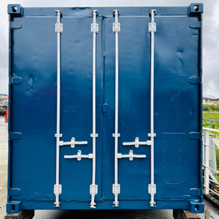 雨漏りあり・現状品】20ft 20フィート 海上コンテナ 海コン アルミバン