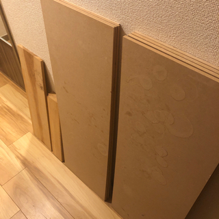 (差し上げます)木材、端材、DIY棚板