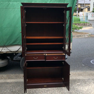 【ケントハウスダイニングボード】食器棚・キッチンボード・高級家具・水屋の画像
