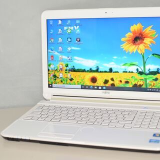 Windows10+office 爆速新品SSD256GB 富士通 LIFEBOOK AH56/E i5-2520M/メモリ8GB/15.6インチ/ブルーレイ/USB3.0/Webカメラ/便利なソフト