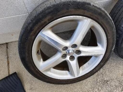 トヨタ純正17インチアルミタイヤ付き