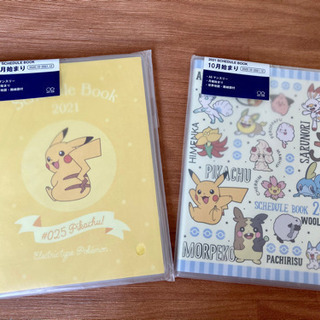 【新品・未開封】ポケモン　2021 手帳　スケジュールノート　2...