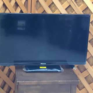 【愛品館江戸川店】「保証有り」ダブルチューナー搭載♪　Hisenseハイセンス　24A50　24型液晶テレビ　2019年製　ID:141-007051-007　配送可 　1,100円～ 