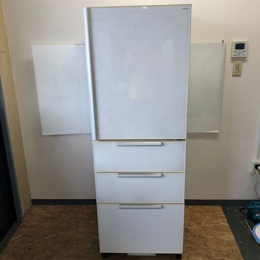 【SANYO】 ノンフロン冷凍冷蔵庫 SR-SD36T 355L 右開き 4ドア 自動製氷 2011年製