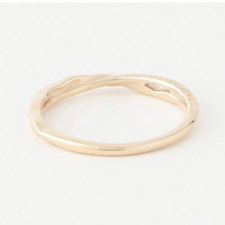 [アガット] agete 【 K10ピンキーリング 】 日本サイズ5号　【新品未使用】の画像