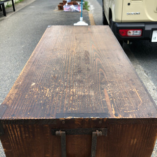 アンティーク・古水屋・カップボード・キッチンボード・古道具の画像