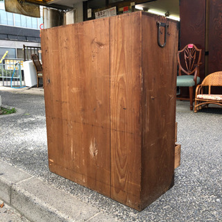 アンティーク・古水屋・カップボード・キッチンボード・古道具の画像