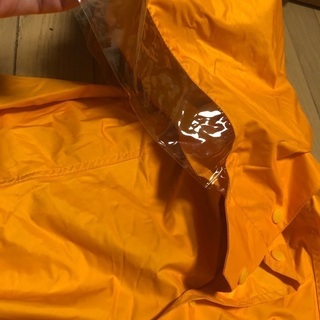 子供用　カッパ　レインコート　110 黄色の画像