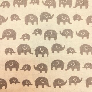 ☆お値下げしました☆ ぞうさん　生地　布　日本製