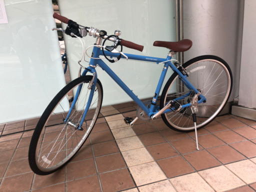 【ほぼ新品】ASAHI WEEKENDBIKES  ライトブルー