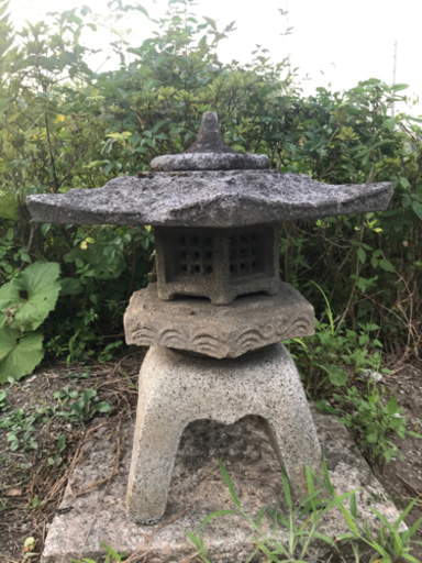 値下げしました　灯篭　引き取り限定
