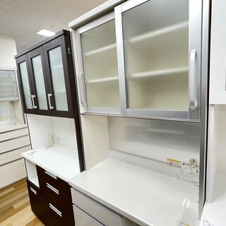 Pamouna　レンジボード　2枚扉　【トレファク岸和田店】