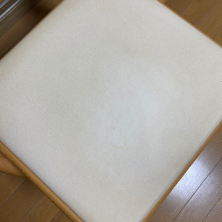 【お譲り先決定】無印良品 muji 木製 折り畳み椅子の画像