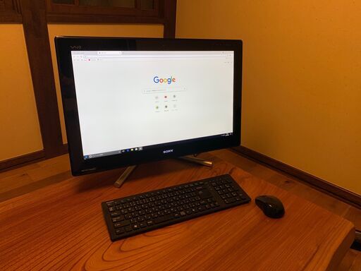 画面一体型PC　SONY VAIO　VPCL225FJ　24インチ 2TB