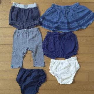 【７月末処分セール!!】１点100円です！　23点！80サイズ　まとめ　女の子　 ロンパース　下着　半袖　かわいい　フリルの画像