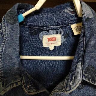 最終値下げLevi’s◆MICKEY MOUSE SHIRT/バーストゥウエスタンシャツ/Ｌ/コットン/IDG/65816-0292【メンズウェア】の画像