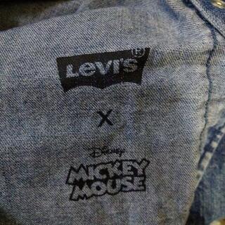 最終値下げLevi’s◆MICKEY MOUSE SHIRT/バーストゥウエスタンシャツ/Ｌ/コットン/IDG/65816-0292【メンズウェア】の画像