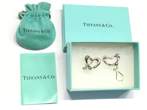 ティファニー　オープンハート イヤリング Tiffany